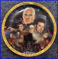 8 Star Trek Next Generation Hamilton Collection Episode plates