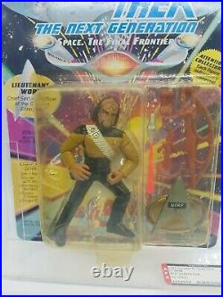 AFA GRADED 70 Star Trek Lieutenant Worf Action Figure Playmates 1992