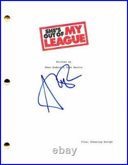 Alice Eve Signed Autograph She's Out Of My League Movie Script Star Trek