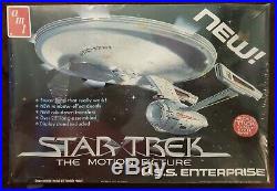 Amt Matchbox 1/537 Uss Enterprise Star Trek The Motion Picture #s970 1979 Nisb