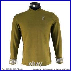 Anovos Star Trek Beyond Movie Gold Starfleet Command Crew Tunic Costume Prop (m)