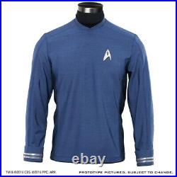 Anovos Star Trek Beyond Movie Starfleet Science Blue Crew Tunic Costume Prop (L)