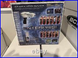 Art Asylum Star Trek NX-01 Phase Pistol & Communicator (2002) New and Sealed