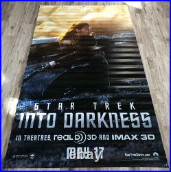 Authentic Star Trek Into The Darkness 9ftx5ft Movie Theater Vinyl Banners
