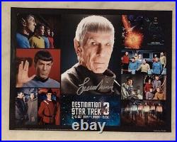 Autographed LEONARD NIMOY Spock STAR TREK Photo Signed Limited Edition Picture