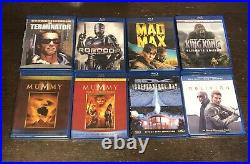 Blu Ray lot of 19 Sci Fi Adventure movies Terminator, Jurassic Park, Star Trek
