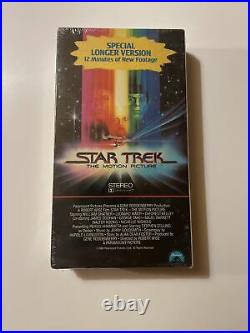 Brand New Sealed! Vintage Star Trek The Motion Picture VHS Hi-Fi Tape 8858 1988