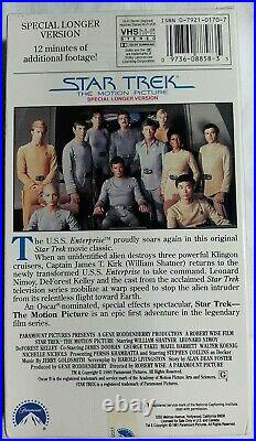 Brand New Sealed! Vintage Star Trek The Motion Picture VHS Tape Hi-Fi 1991