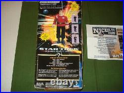 CAPTAIN KIRK WILLIAM SHATNER AUTOGRAPHED PLAYMATES ACTION FIGURE in PACKAGE