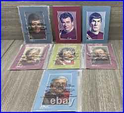 CSM Artworks Star Trek Original Cast Prints Movie Era Used See Description