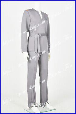 Captain Costume fits Star Trek The Motion Picture Cosplay Gray Uniform Outfit
