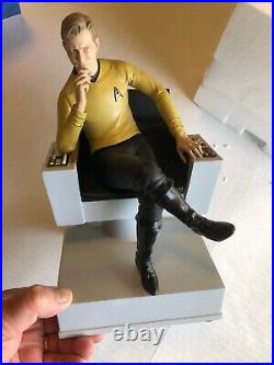 Captain Kirk Star Trek Statue Bookend Icon Heroes 86/600 NEVER Displayed