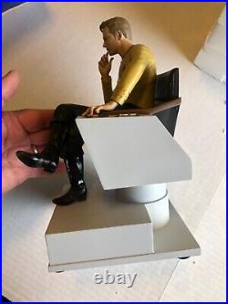 Captain Kirk Star Trek Statue Bookend Icon Heroes 86/600 NEVER Displayed