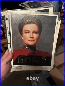 Choose one! Patrick Stewart and many other Star trek autographs from conventions