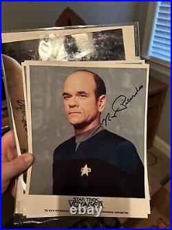 Choose one! Patrick Stewart and many other Star trek autographs from conventions