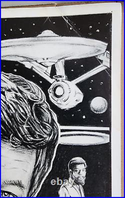 Creation Salutes Star Trek DeForest Kelley Leonard McCoy 1989 Chuck Frazier Art