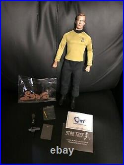 Customized Quantum Mechanix (Qmx) Star Trek Cpt. Captain Kirk 1/6 Figure