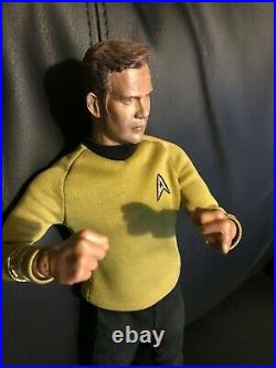 Customized Quantum Mechanix (Qmx) Star Trek Cpt. Captain Kirk 1/6 Figure