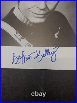 DEFOREST KELLEY STAR TREK Autograph Hand SIGNED Promo 8x10 with P. A. A. S. Cert