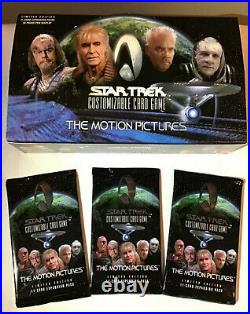 Decipher Star Trek CCG The Motion Pictures NEWithSEALED 3x Booster Lot THREE PACKS
