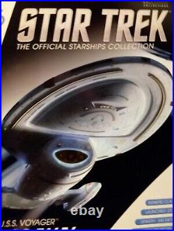Eaglemoss Star Trek Starship Magazine 9 x 12 x 2.5 Binder Incl. 16 Magazines