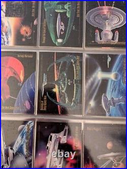 Entire collection of Star Trek cards and pogs also William shatner's autograph