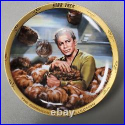 Ernst/Hamilton Collection Star Trek Plate Set 20th Anniv. Commemorative withCOAs