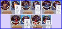 FIVE Star Trek Original Series 25th Ann. PLATES Kirk/Spock/McCoy/Scotty/Uhura