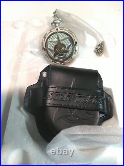 Franklin Mint Collectors Star Trek Precision Pocket Watch Klingon Bird of Prey