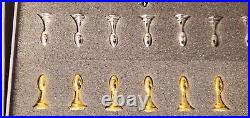 Franklin Mint STAR TREK Chess Pieces Tridimensional 3D 1994 Pieces Only