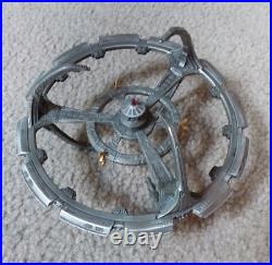 Franklin Mint Star Trek Deep Space Nine Space Station Pewter with Display Stand