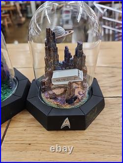 Franklin Mint Star Trek Sculptures Lot Of 15 With COA