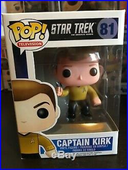 Funko Pop Movie Star Trek Captain Kirk 81 Rare New
