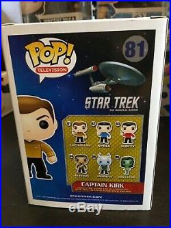 Funko Pop Movie Star Trek Captain Kirk 81 Rare New