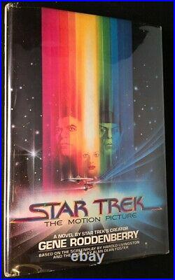 Gene RODDENBERRY / Star Trek The Motion Picture SIGNED BY ALAN DEAN FOSTER 1st