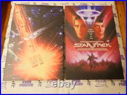 Gene Roddenberry Star Trek Motion Picture Poster Set 4 Licensed 16×24 Canvas R85