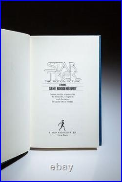 Gene Roddenberry / Star Trek The Motion Picture Novel Based 1st Edition 1979