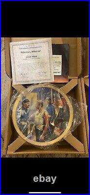 Hamilton Collection STAR TREK 34 Plates! All In Mint Condition Never Been Opened