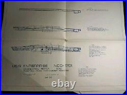 Huge Star Trek Blueprints And More Lot, See Pics & Description