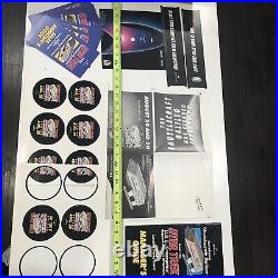 Huge Star Trek Galileo Landing Party Hallmark Store Display Extra Promotions Lot