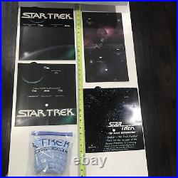 Huge Star Trek Galileo Landing Party Hallmark Store Display Extra Promotions Lot