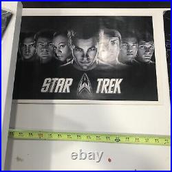 Huge Star Trek Galileo Landing Party Hallmark Store Display Extra Promotions Lot