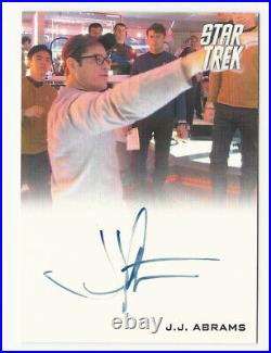 J. J. Abrams Director 2009 Star Trek XI Movie Autograph Card Auto RARE READ