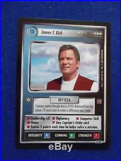 James T. Kirk 56 UR Ultra RARE Star Trek CCG card The Motion Pictures TMP