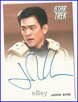 John Cho as Sulu 2009 Rittenhouse STAR TREK XI Movie Autograph Card Auto