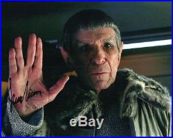 Leonard Nimoy New 2009 Star Trek Movie as Spock Prime Autographed Picture #1