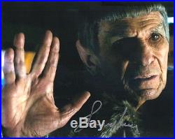 Leonard Nimoy New 2009 Star Trek Movie as Spock Prime Autographed Picture #2