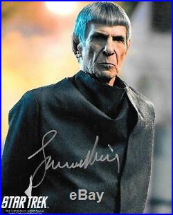 Leonard Nimoy New 2009 Star Trek Movie as Spock Prime Autographed Picture #4