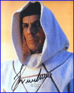 Leonard Nimoy Star Trek III The Search For Spock Autographed Picture #4