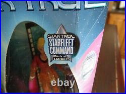Lot Of 5 Star Trek Transporter Series 1998 Playmates Kirk Spock Scott Mccoy Rand